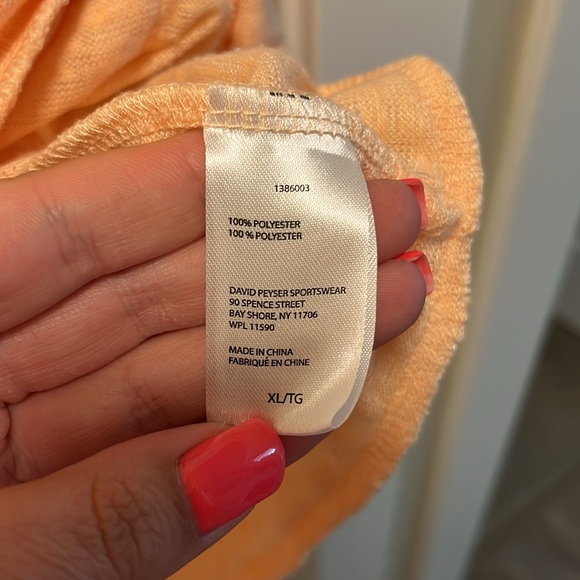 Peach lightweight hoodie - Picture 3 of 5